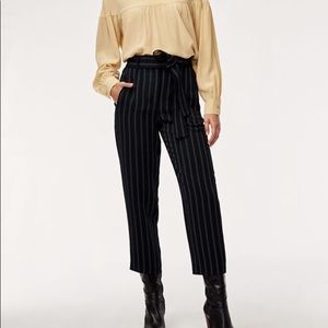 Jallade WILFRED Aritzia Tie-Front Pant. 6